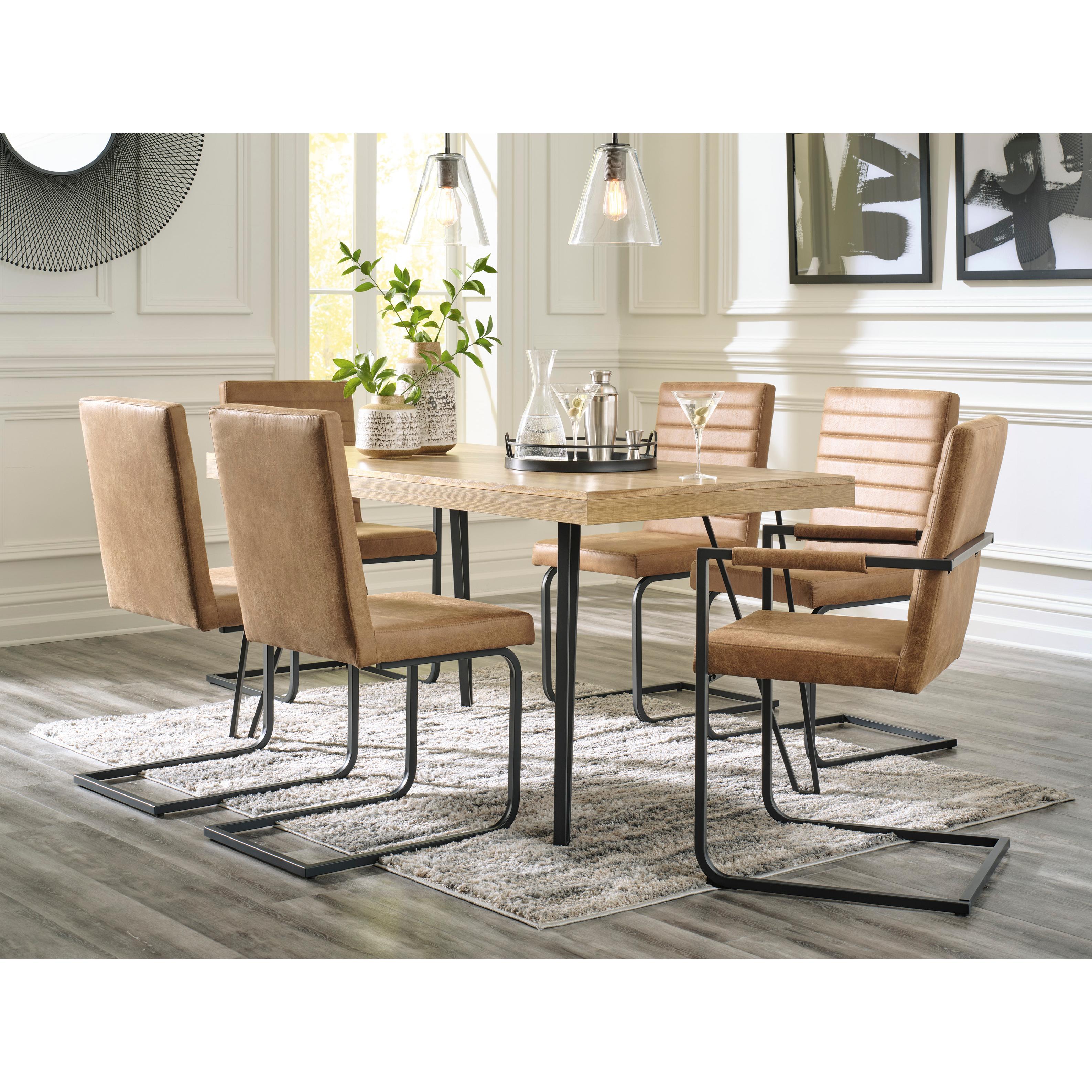 Signature Design by Ashley Table de foyer ronde Paradise Trail P750-776