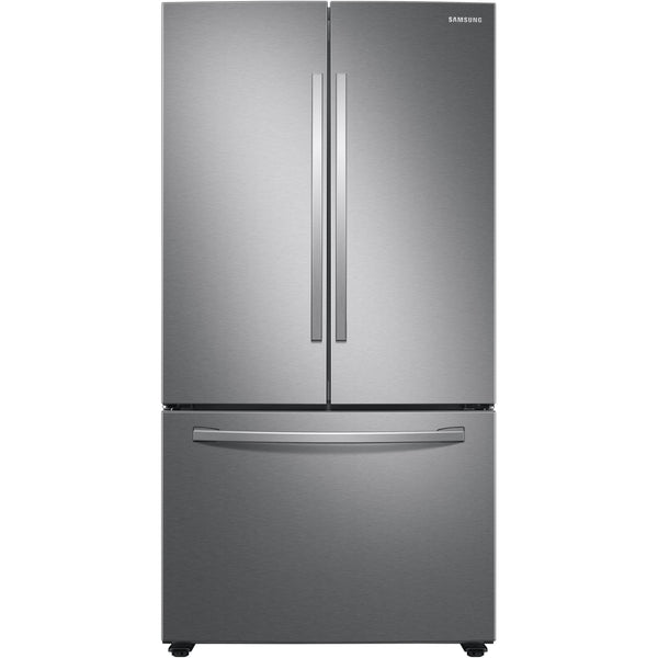 Samsung 36-inch, 28 cu.ft. Freestanding French 3-Door Refrigerator with Internal Water Dispenser RF28T5101SR/AA IMAGE 1