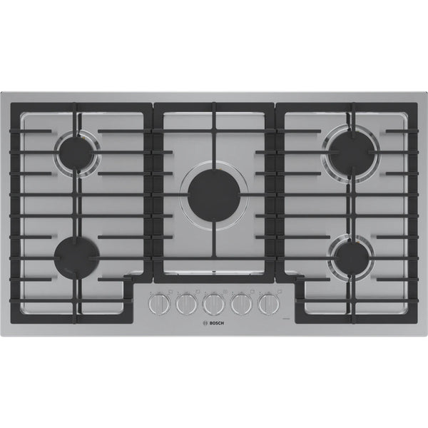Bosch 36-inch Built-in Gas Cooktop NGM5658UC IMAGE 1