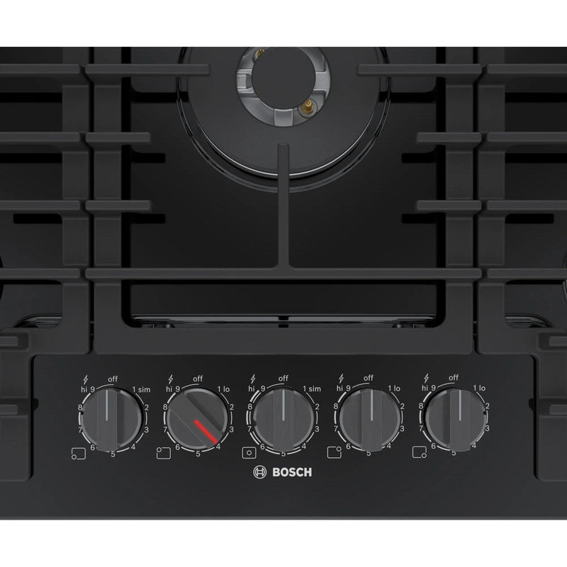 Bosch 30-inch Built-in Gas Cooktop NGM8048UC IMAGE 2