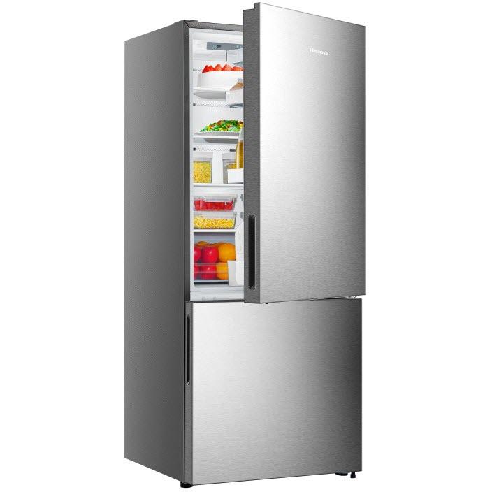 Hisense 27.7-inch, 14.7 cu. ft. Bottom Freezer Refrigerator RB15A2CSE - 178478 IMAGE 2