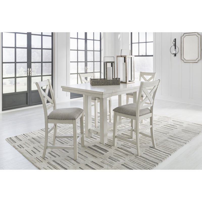 Signature Design by Ashley Robbinsdale Counter Height Dining Table with Trestle Base ASY1255 IMAGE 12