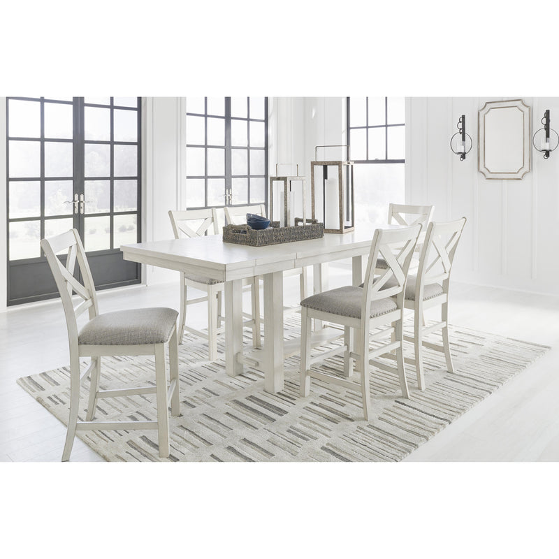Signature Design by Ashley Robbinsdale Counter Height Dining Table with Trestle Base ASY1255 IMAGE 9
