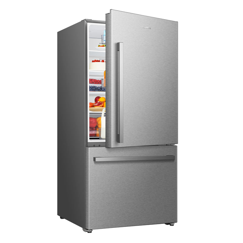 Hisense 32-inch 22.3 cu. ft. Counter-Depth Bottom Freezer Refrigerator with LED Lighting RB22A2FSE - 180928 IMAGE 6