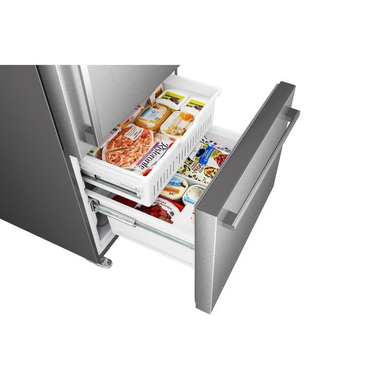 Hisense 32-inch 22.3 cu. ft. Counter-Depth Bottom Freezer Refrigerator with LED Lighting RB22A2FSE - 180928 IMAGE 9
