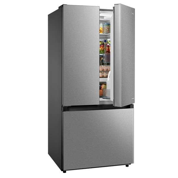 Midea 18.4 cu. ft. French 3-Door Refrigerator MRF18B4AST - 181339 IMAGE 5