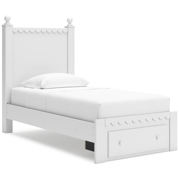 Signature Design by Ashley Mollviney Twin Panel Bed with Storage B2540-53/B2540-52S/B2540-83 IMAGE 1