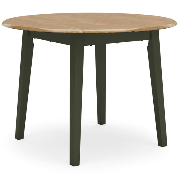 Signature Design by Ashley Round Gesthaven Dining Table D401-15 IMAGE 1