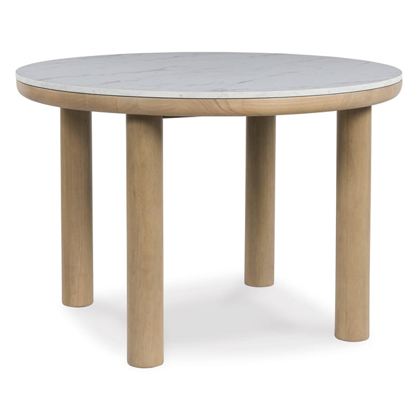 Signature Design by Ashley Round Sawdyn Dining Table D427-15 IMAGE 1