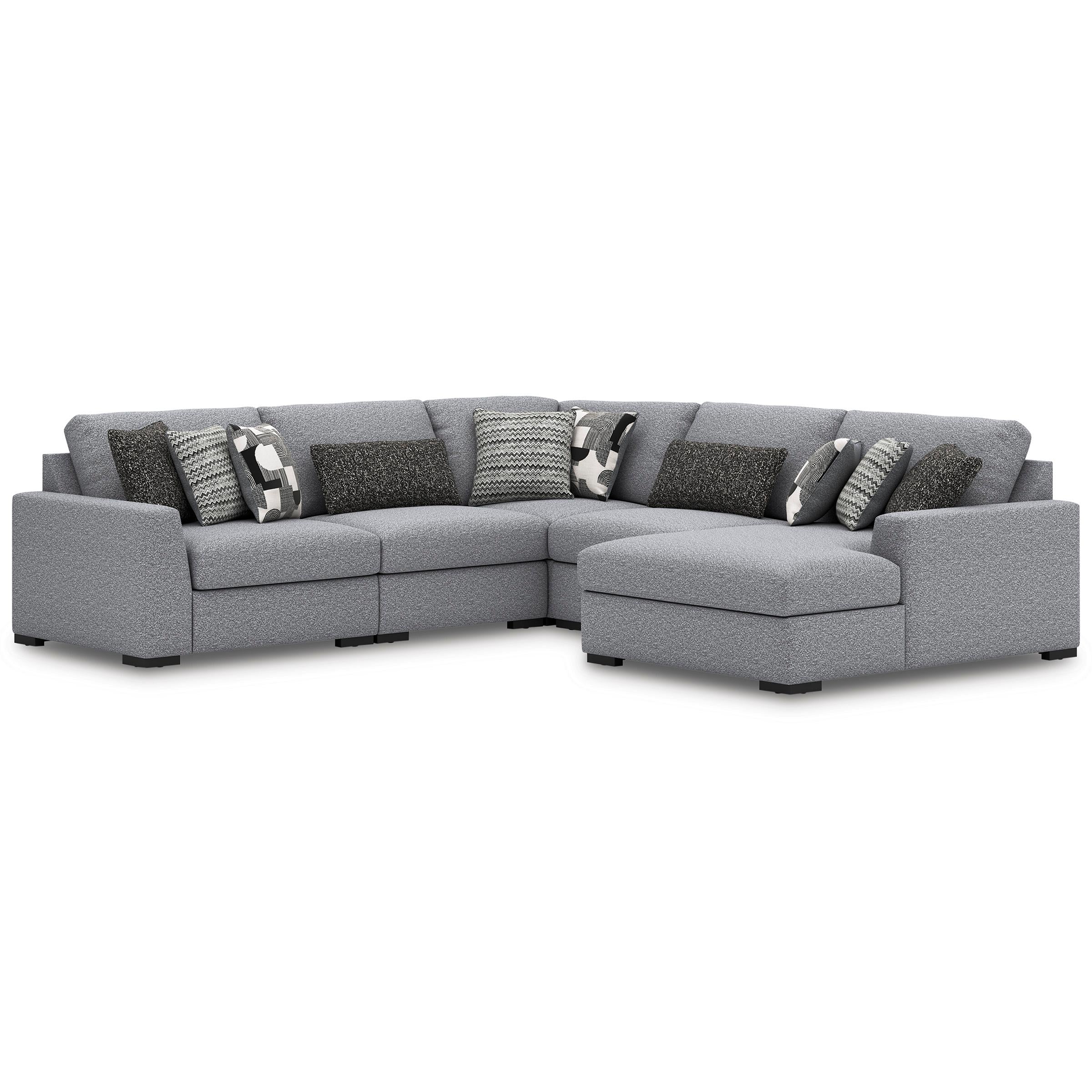 Benchcraft Mobilier modulaire 2-pièces Steelwater Retreat en tissu 6670466/6670417