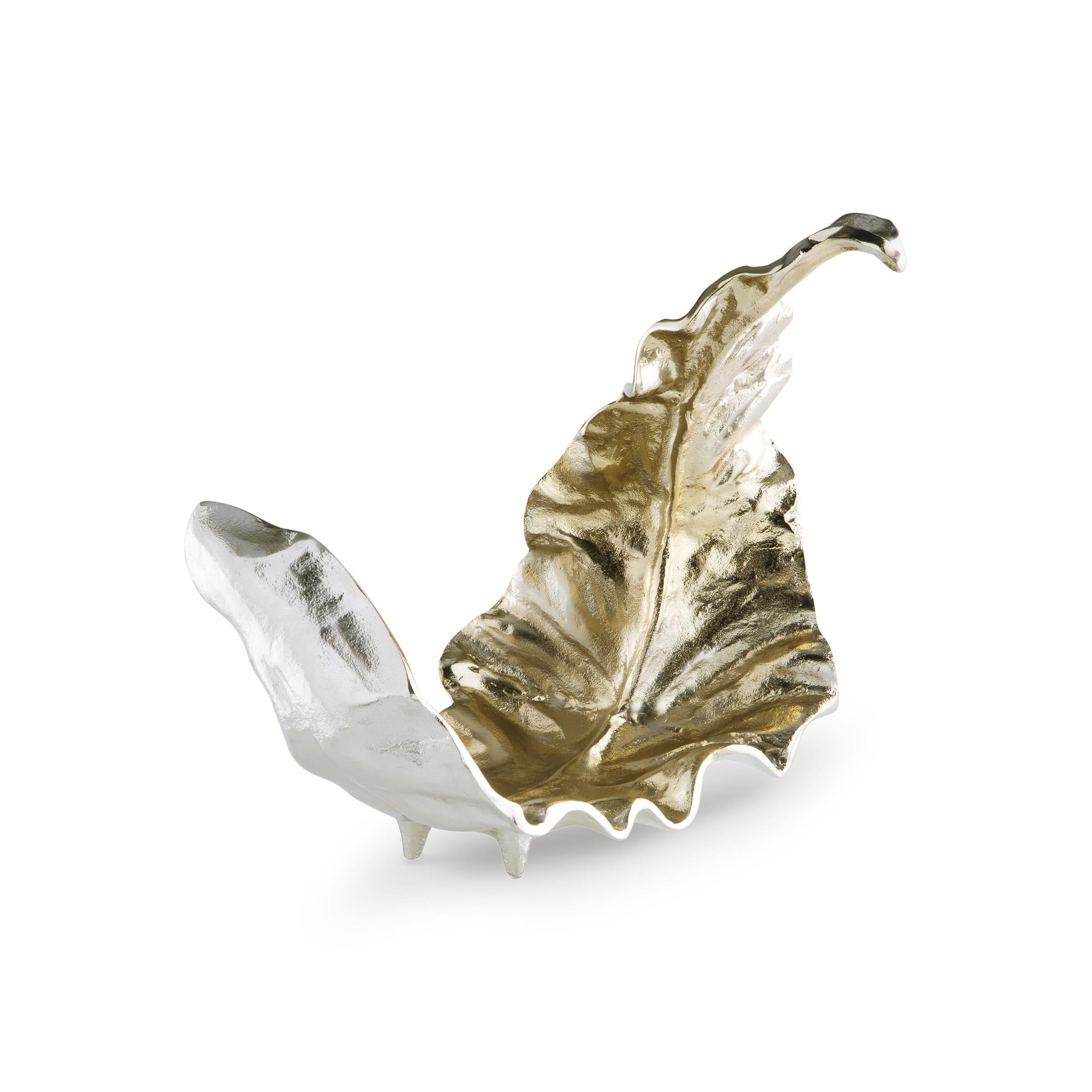Signature DESIGN BY ASHLEY Melinda Black/Gold 20 In. X 6 In. Leaves