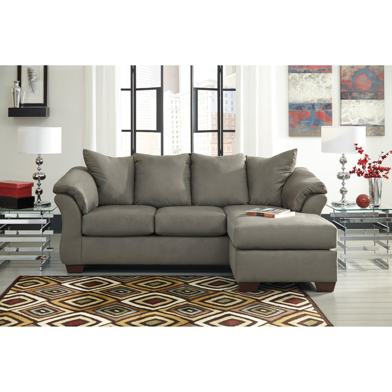 Signature Design by Ashley Darcy Fabric Sectional 161868 IMAGE 2