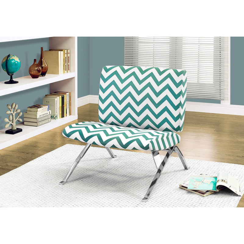 Monarch Stationary Fabric Accent Chair M1291 IMAGE 2