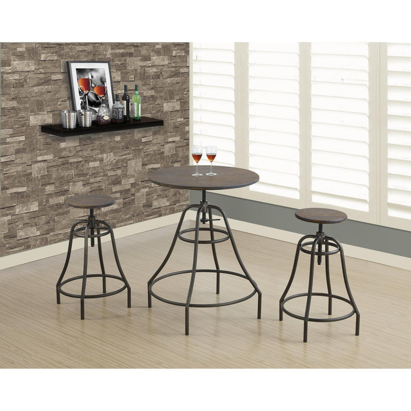 Monarch 3 pc Counter Height Dinette M0200 IMAGE 2