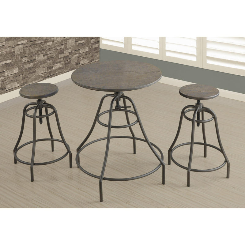 Monarch 3 pc Counter Height Dinette M0200 IMAGE 3