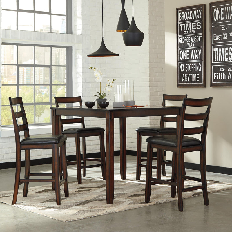 Signature Design by Ashley Coviar 5 pc Counter Height Dinette ASY1464 IMAGE 2