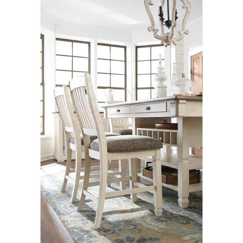 Signature Design by Ashley Bolanburg Counter Height Dining Table with Pedestal Base ASY0523 IMAGE 6