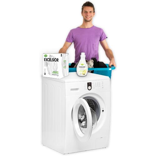 Excelsior He Laundry Accessories Cleaning Products HE Machine Cleaner & Deodorizer  Lemon Scent 1L IMAGE 2