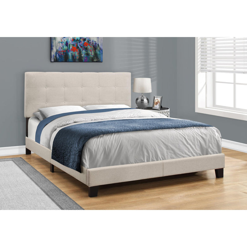 Monarch Queen Upholstered Panel Bed M0895 IMAGE 2