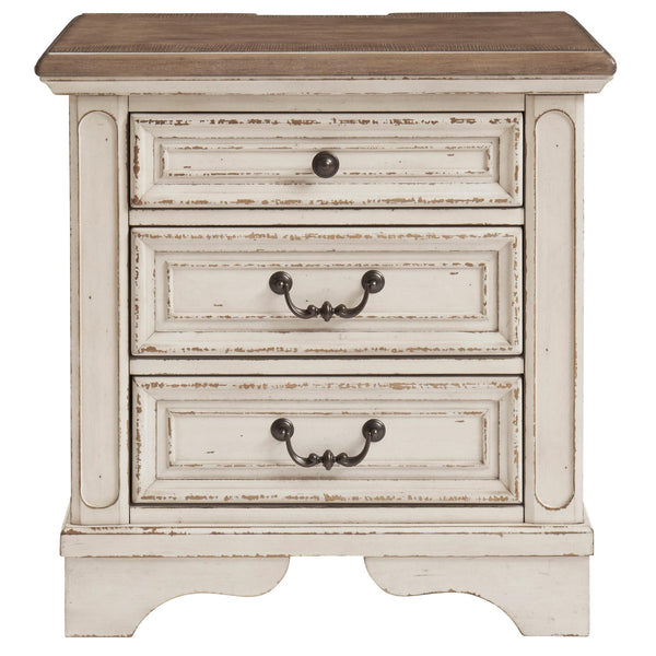 Signature Design by Ashley Realyn 3-Drawer Nightstand ASY3188 IMAGE 1