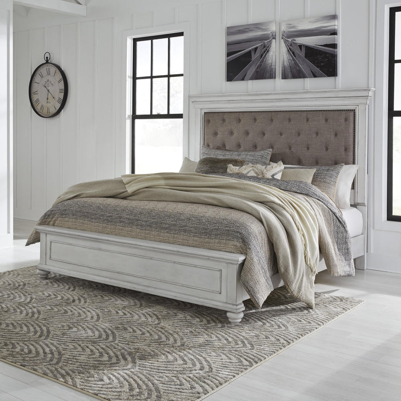 Benchcraft Kanwyn Queen Upholstered Panel Bed ASY3281 IMAGE 4