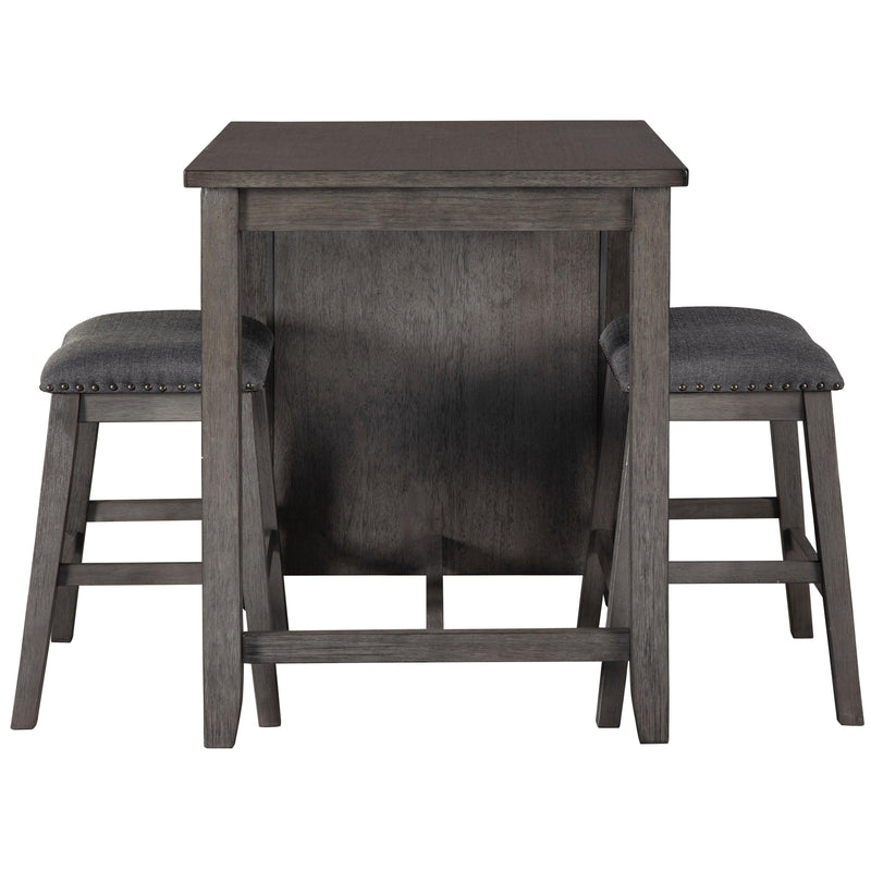 Signature Design by Ashley Caitbrook 3 pc Counter Height Dinette ASY0794 IMAGE 2