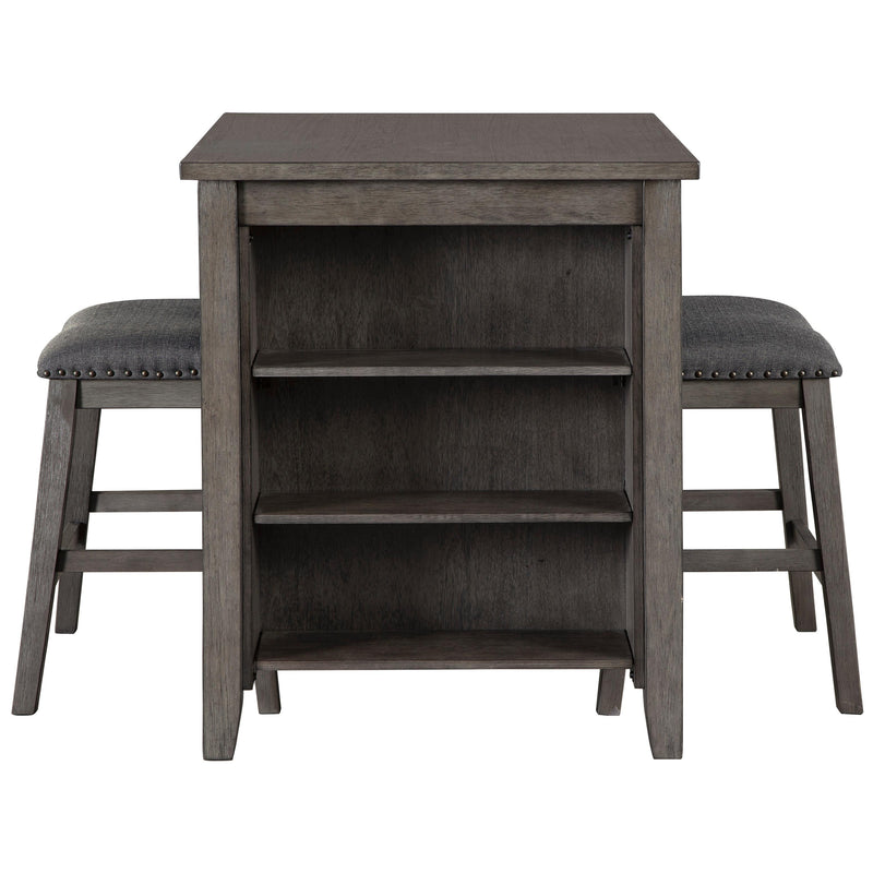 Signature Design by Ashley Caitbrook 3 pc Counter Height Dinette ASY0794 IMAGE 4