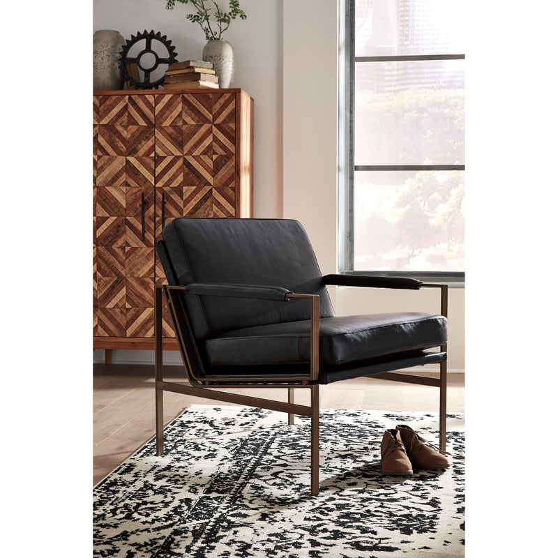 Signature Design by Ashley Puckman Stationary Leather Accent Chair ASY3096 IMAGE 6