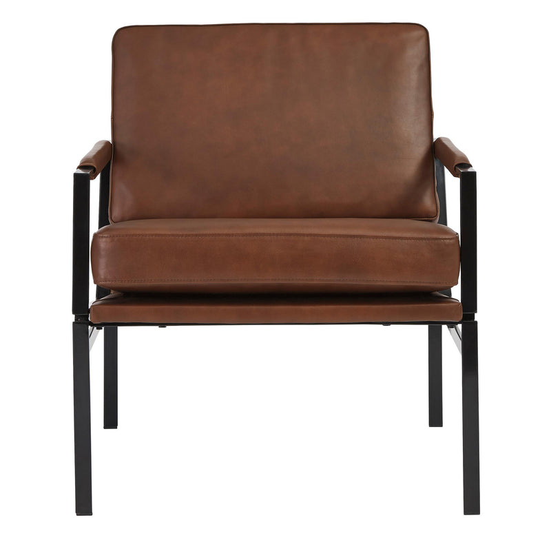 Signature Design by Ashley Puckman Stationary Leather Accent Chair ASY3097 IMAGE 2