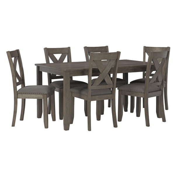 Signature Design by Ashley Caitbrook 7 pc Dinette ASY0800 IMAGE 1