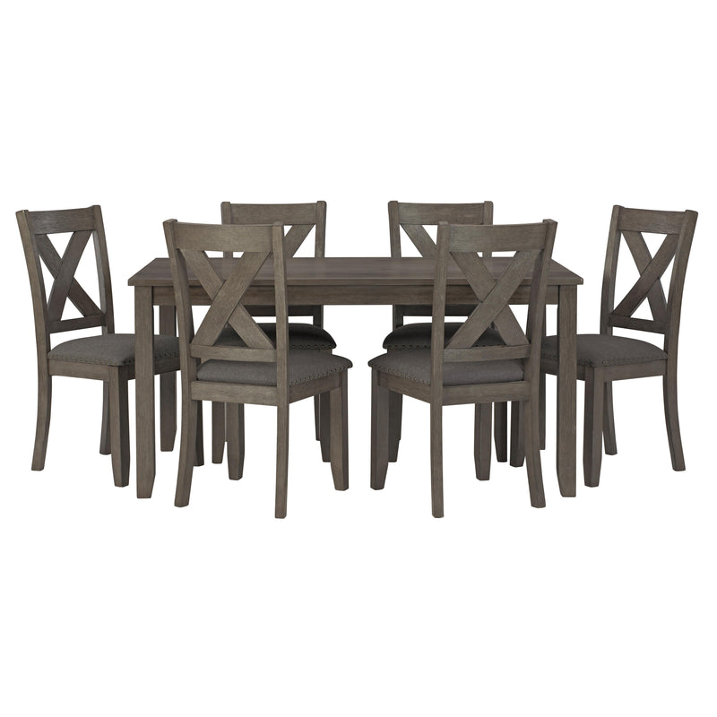 Signature Design by Ashley Caitbrook 7 pc Dinette ASY0800 IMAGE 2