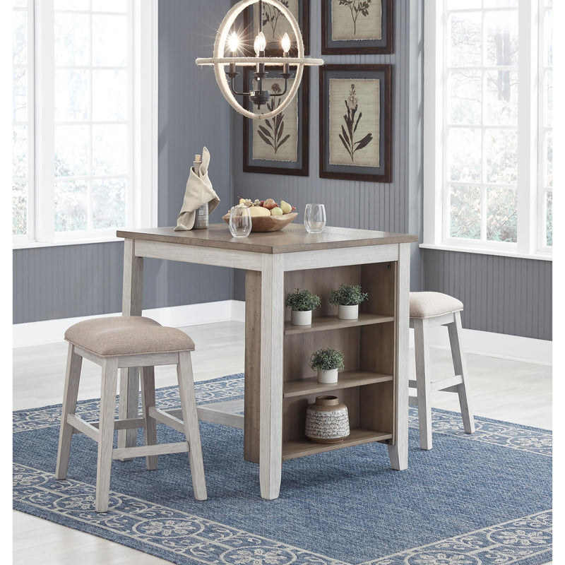 Signature Design by Ashley Skempton 3 pc Counter Height Dinette ASY1480 IMAGE 4