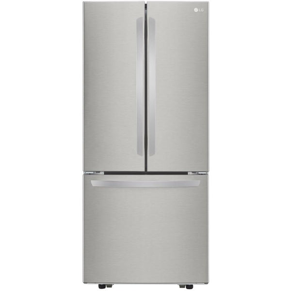 LG 30-inch, 21.8 cu.ft. Freestanding French 3-Door Refrigerator with SmartDiagnosis™ Technology LRFNS2200S IMAGE 1