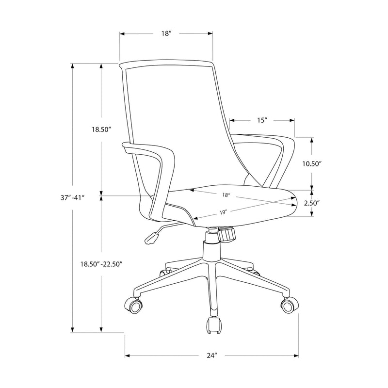 Monarch Office Chairs Office Chairs M1646 IMAGE 11