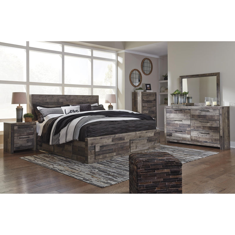 Benchcraft Derekson King Panel Bed with Storage ASY0017 IMAGE 3