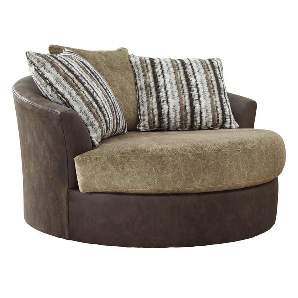 Signature Design by Ashley Alesbury Swivel Fabric Accent Chair ASY5679 IMAGE 1