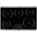  LG STUDIO Studio 30-inch Built-In Electric Cooktop with SmoothTouch™ Controls LSCE305ST - 181369 IMAGE 1