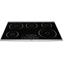 LG STUDIO Studio 30-inch Built-In Electric Cooktop with SmoothTouch™ Controls LSCE305ST - 181369 IMAGE 2