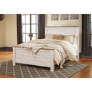  Signature Design by Ashley Willowton B267 5 pc Queen Panel Bedroom Set IMAGE 2