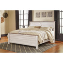  Signature Design by Ashley Willowton B267 5 pc King Panel Bedroom Set IMAGE 2