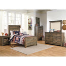  Signature Design by Ashley Trinell 1-Drawer Kids Nightstand B446-91 IMAGE 4