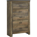  Signature Design by Ashley Trinell 5-Drawer Kids Chest B446-46 IMAGE 1