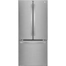 LG 30-inch, 21 cu.ft. Freestanding French 3-Door Refrigerator with Smart Cooling® System LFCS22520S - 184071 IMAGE 1
