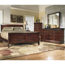  Signature Design by Ashley Alisdair B376B22 5 pc California King Sleigh Bedroom Set IMAGE 1