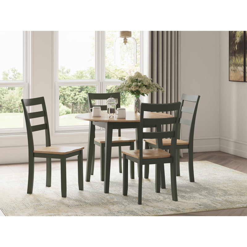  Signature Design by Ashley Gesthaven D401D1 5 pc Dining Set IMAGE 1