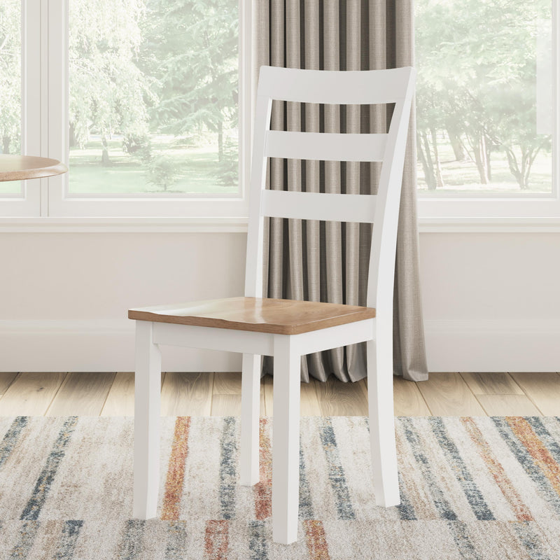  Signature Design by Ashley Gesthaven D398D4 3 pc Dining Set IMAGE 3