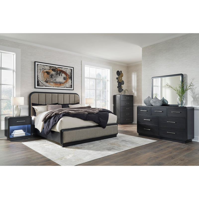  Signature Design by Ashley Rowanbeck B821 7 pc California King Panel Bedroom Set IMAGE 1
