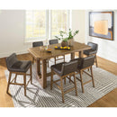  Signature Design by Ashley Cabalynn D974 7 pc Counter Height Dining Set IMAGE 1
