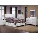 Dynamic Furniture Dove 552 7 pc Queen Bedroom Set IMAGE 1