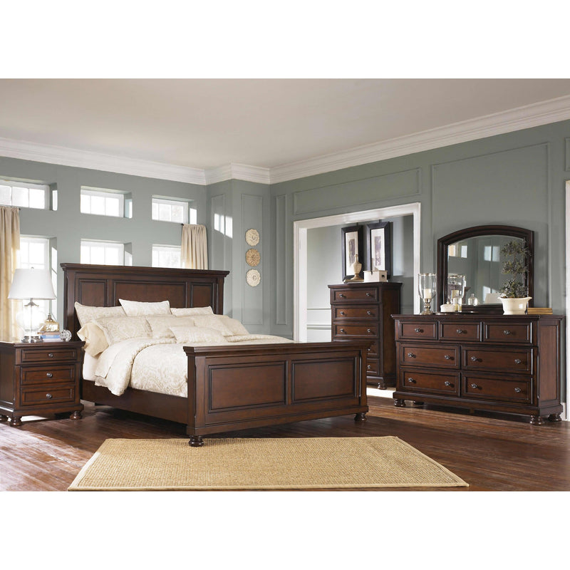 Millennium Porter B697B39 8 pc California King Panel Bedroom Set IMAGE 1